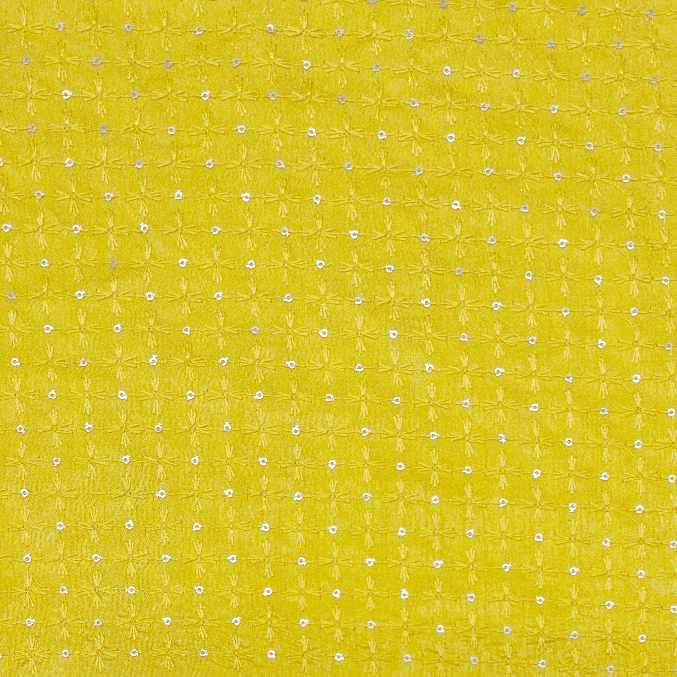 Kurta Fabric ManTire Designer Silk Buti Grid Embroidery Colour Lemon Yellow
